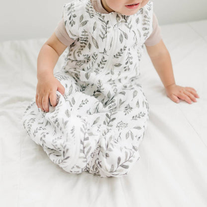 Leaves Muslin Sleeper - 6-12M