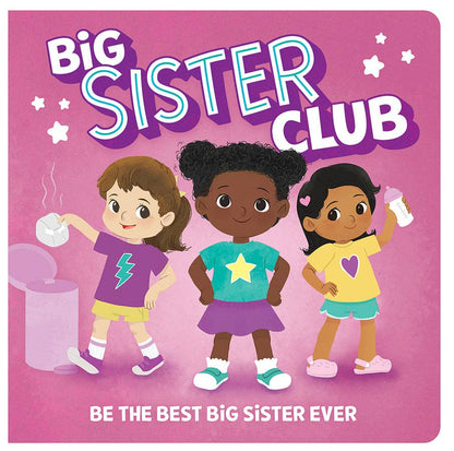Welcome to the Big Sister Club with Reward Chart & Stickers
