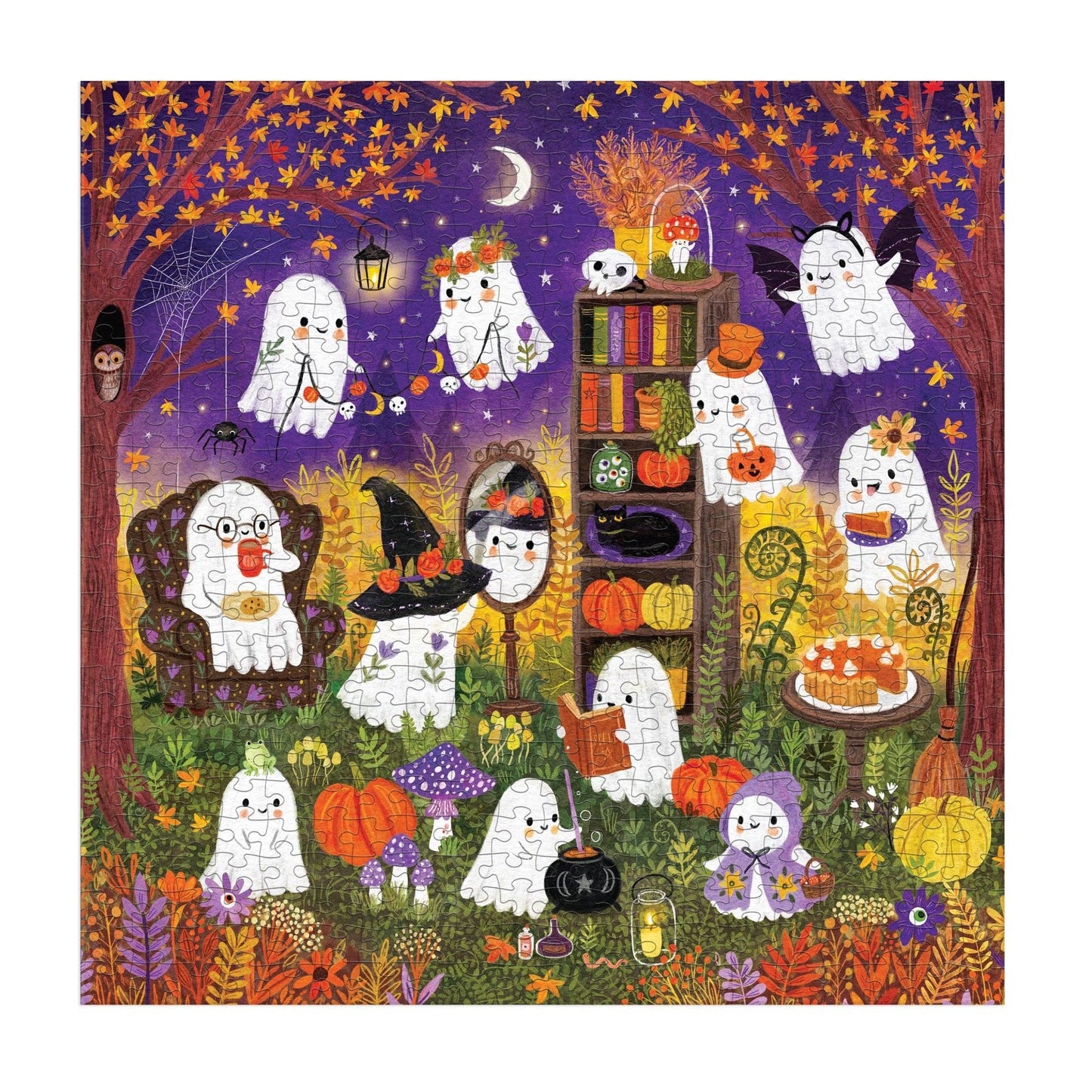 Ghostly Gathering 500 pc Family Puzzle