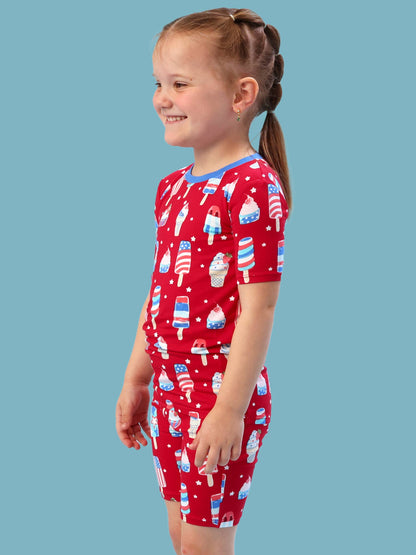Stars & Scoops Ice Cream 2 pc PJ Set