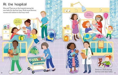 The New Baby First Sticker Book
