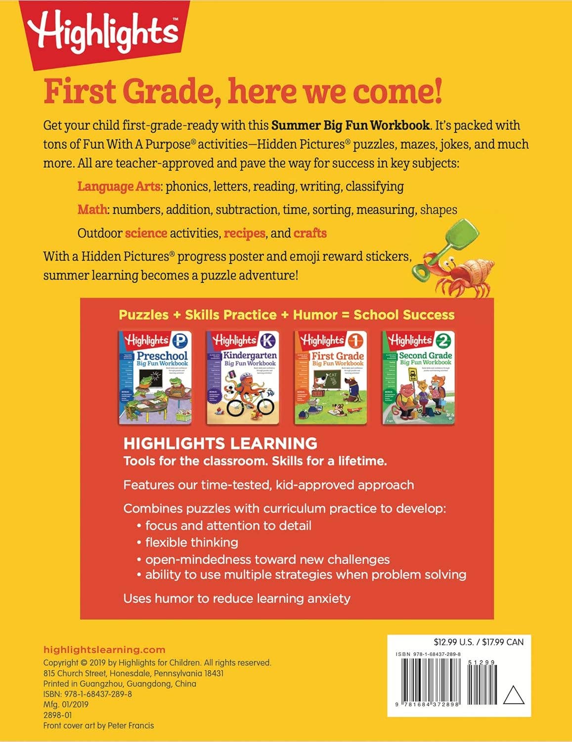 K & 1 Bridge Summer Big Fun Workbook