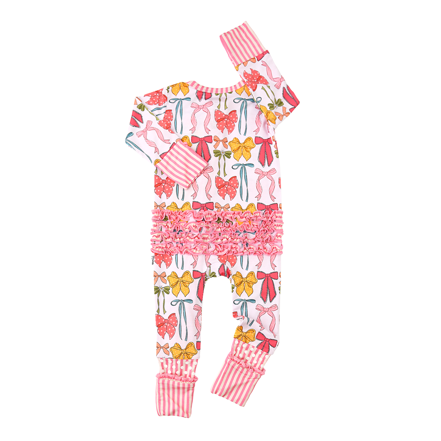 Eliza Ruffle Zip