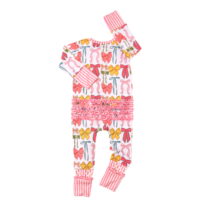 Eliza Ruffle Zip