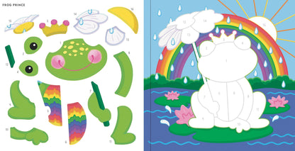 Rainbow Magic, My First Color-By-Sticker Book