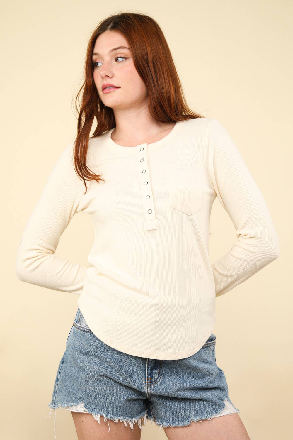 Soft Brushed knit top