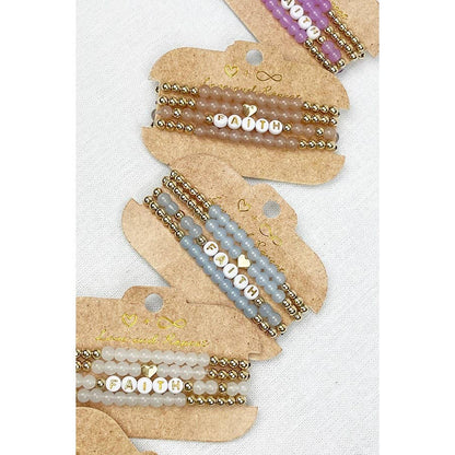Faith Stack Bracelets