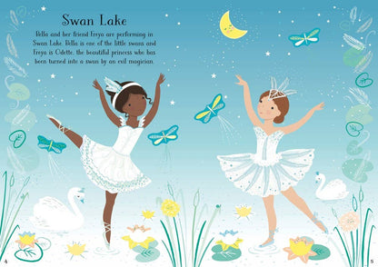 Ballerina Little Sticker Dolly Dressing