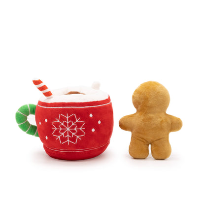 Peek-A-Boo Plush - Gingerbread in Hot Cocoa