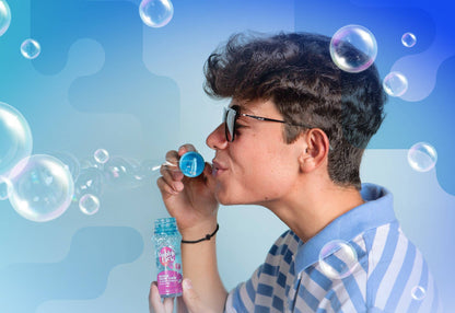 Sour Blue Raspberry BubbleLick Bubbles