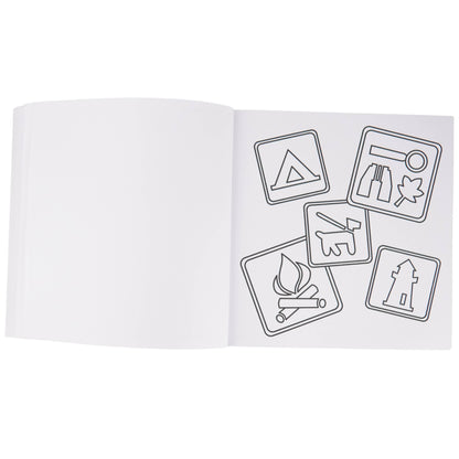 Happy Camper Cozy Coloring