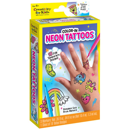 Color in Neon Tattoos
