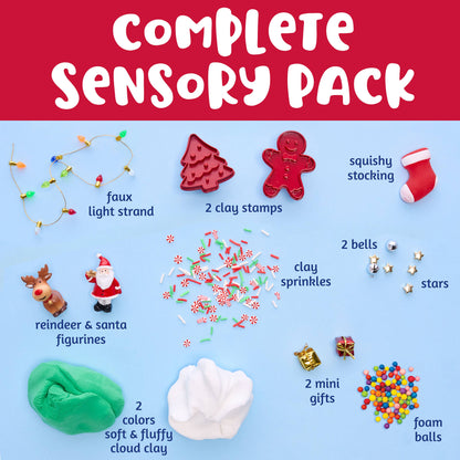 Sensory Pack Christmas Holiday Play Kit for Children