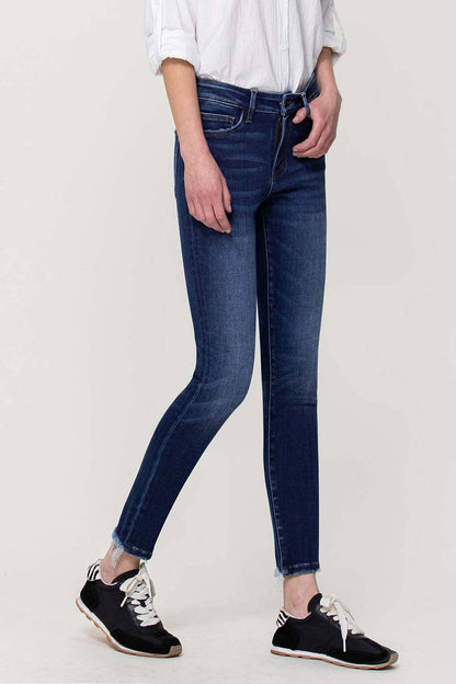 Amber MID RISE ANKLE SKINNY JEANS