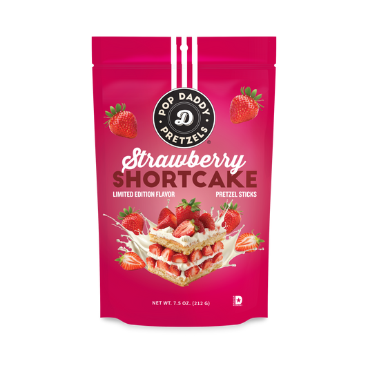 Berry Delicious Strawberry Shortcake Pretzels 7.5oz 🍓🥨