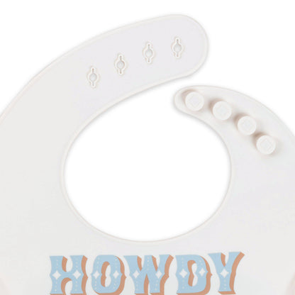 Bib Howdy Partner Blue