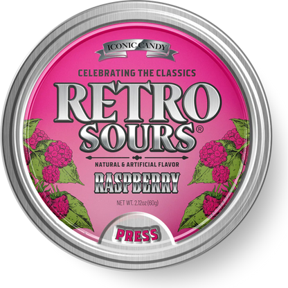 Retro Sours Raspberry
