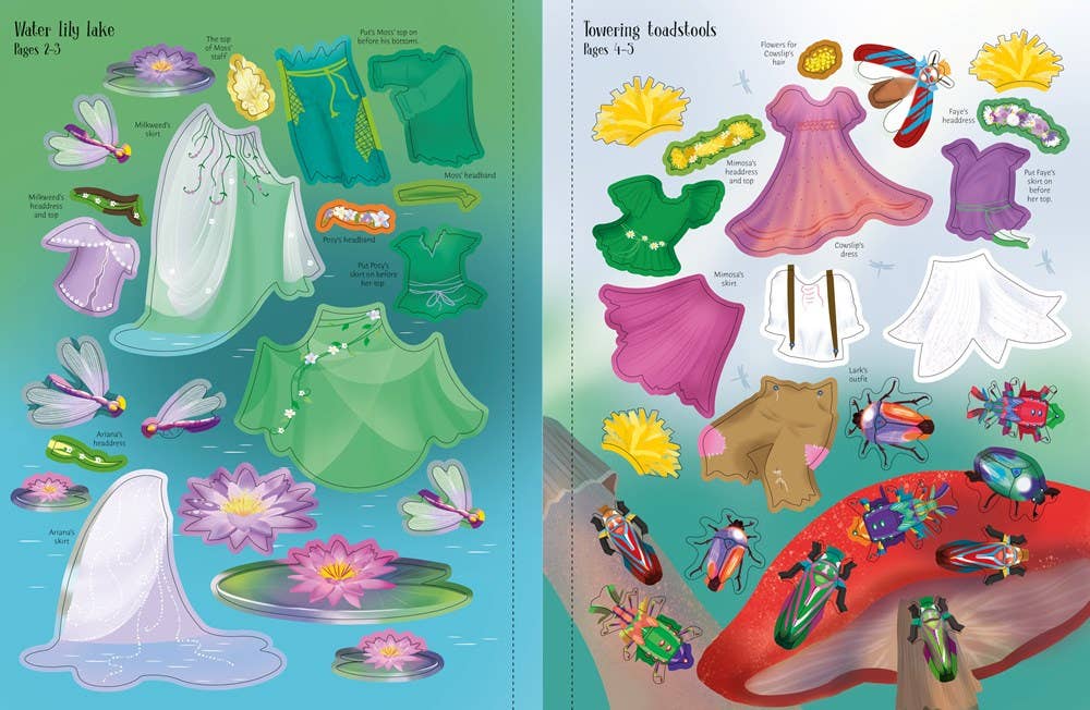 Magical Kingdom Sticker Dolly Dressing
