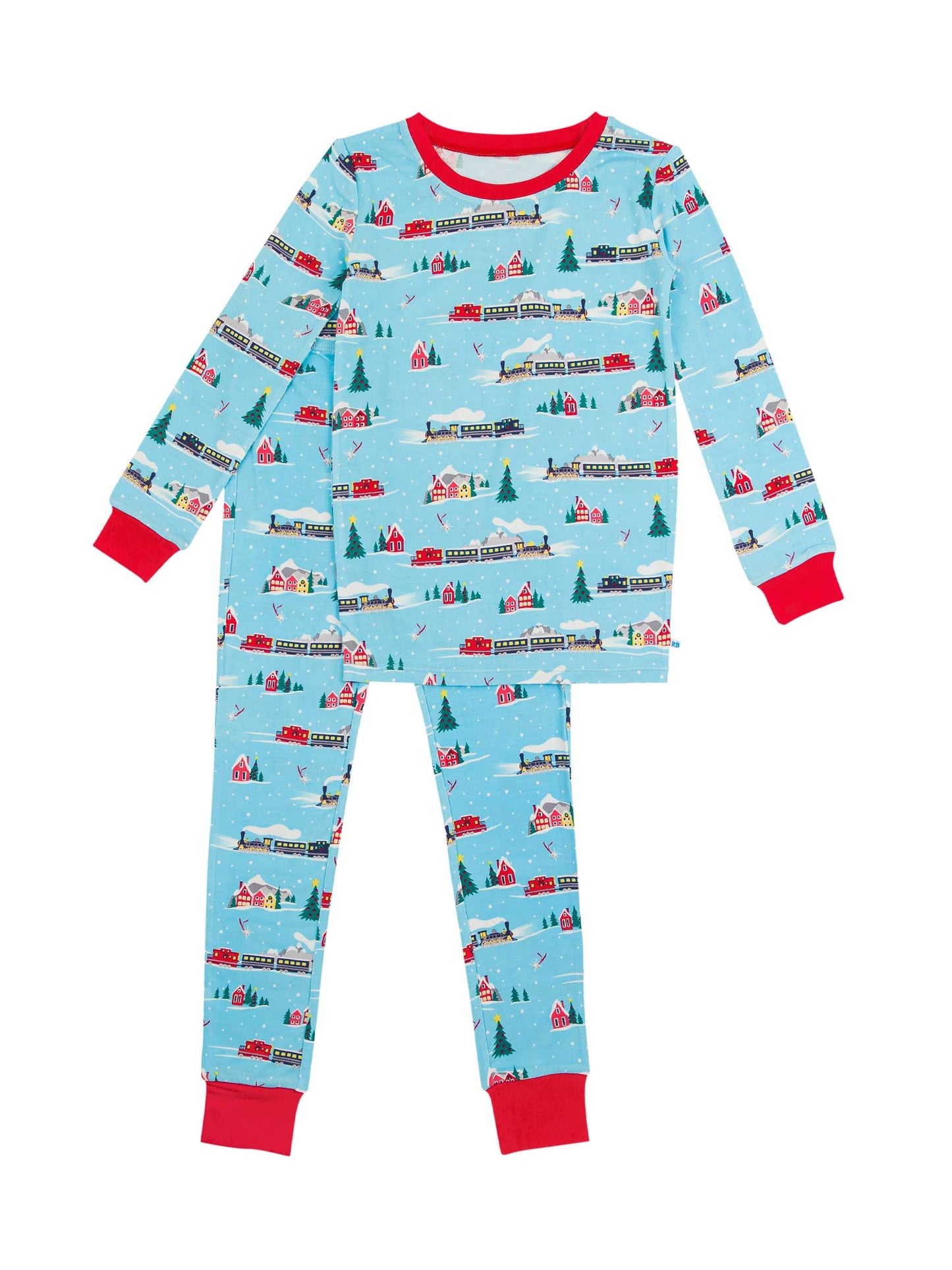 Winter Express Bamboo Pajama Set