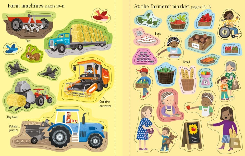 Farm First Sticker Book