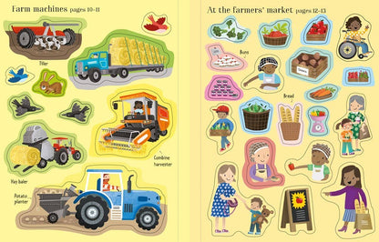 Farm First Sticker Book