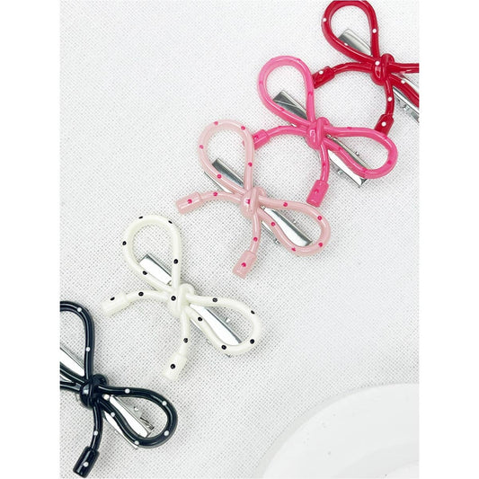 Knotted Bow Hair Clip