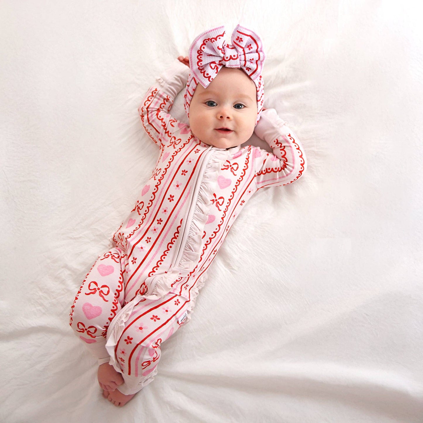 Hallie Ruffle Zip