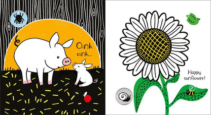 Farm Baby's Black And White Books