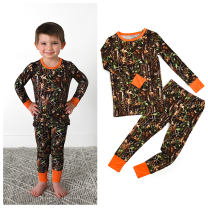 Hunter Camo Pajamas 2pc