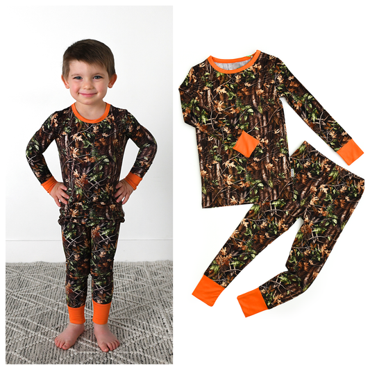 Hunter Camo Pajamas 2pc