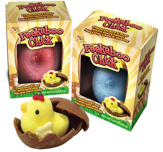 Chocolate Peek-a-boo Chick