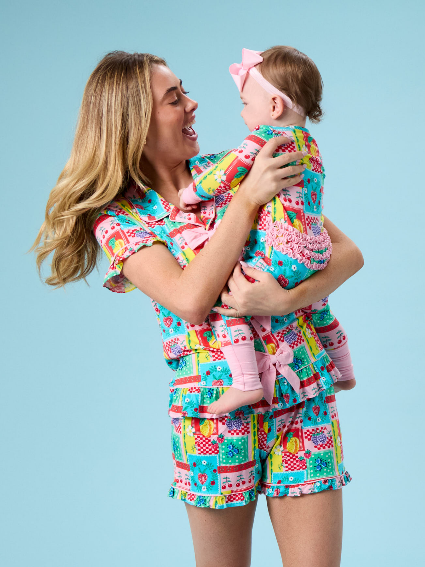 Picnic Party Ruffle Pajama Set