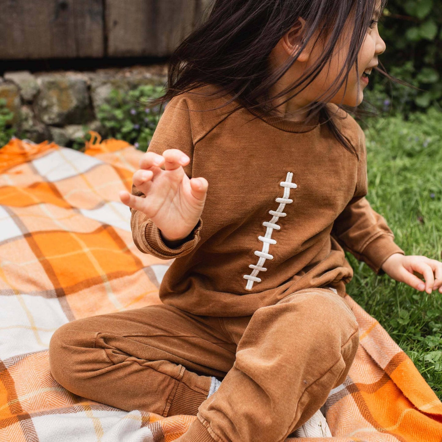 Football Sweatshirt Set