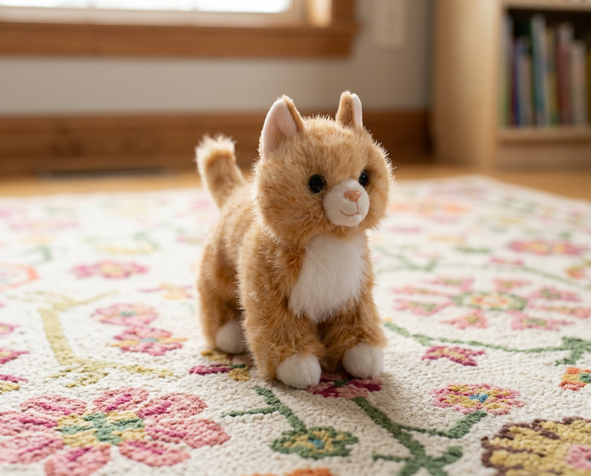 Orange Tabby Kitten 9"