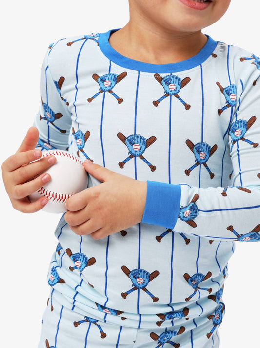 Batter Up Baseball 2 pc PJ Set