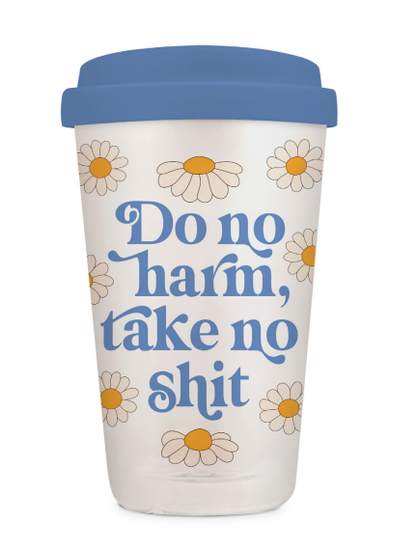 Do No Harm Glass Tumbler