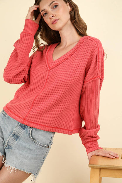 Comfy Soft V-Neck