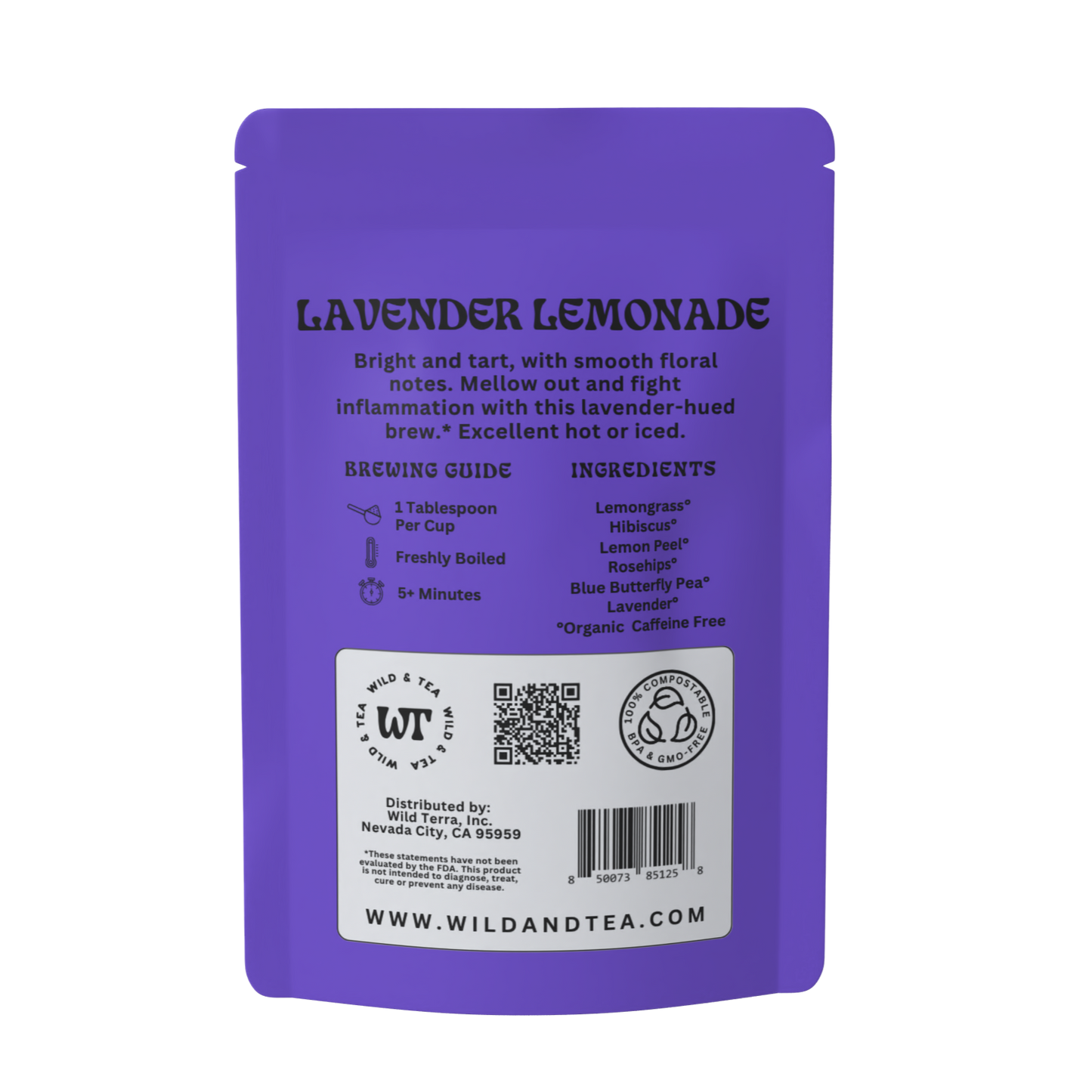 Lavender Lemonade Herbal Tea