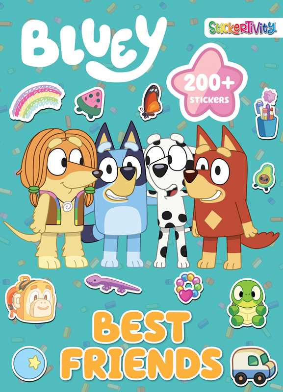 Best Friends Bluey Stickertivity