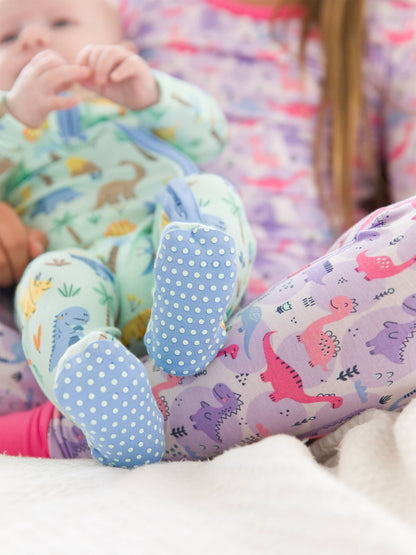 Dino-mite Dude Dinosaur Footed Pajama