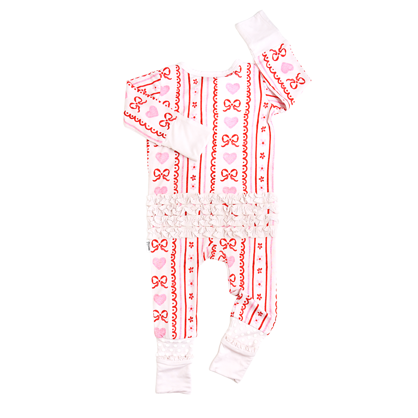 Hallie Ruffle Zip
