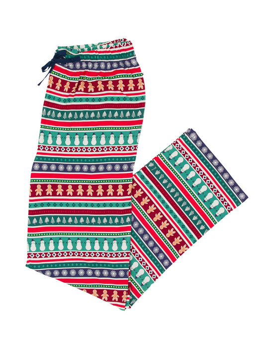 A LG Fair Isle Friends Bamboo Pajama Pants