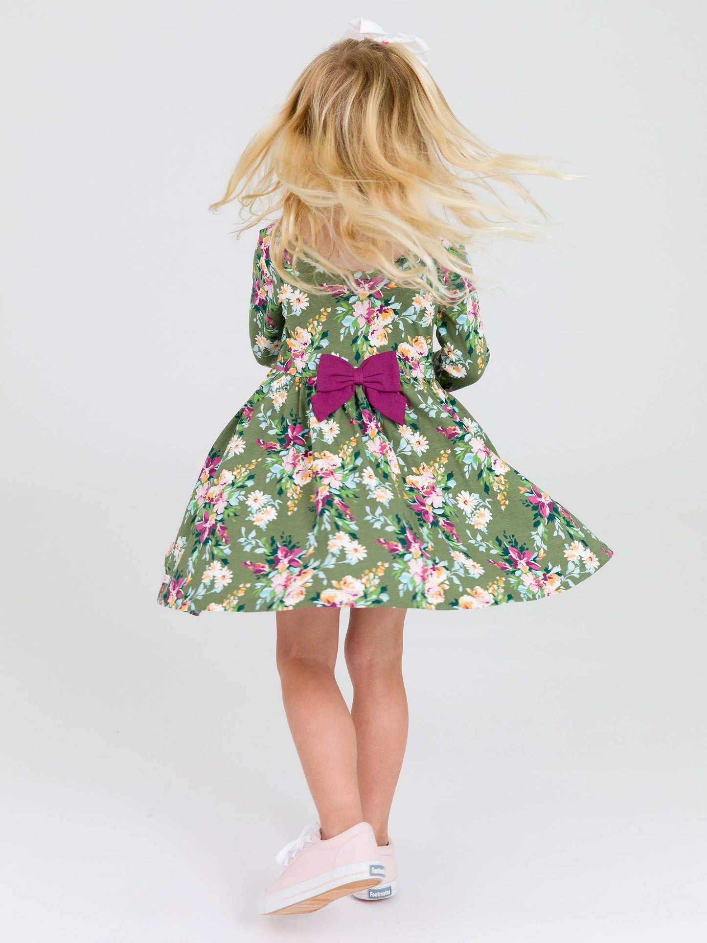 Enchanted Garden Knit Twirl Dress