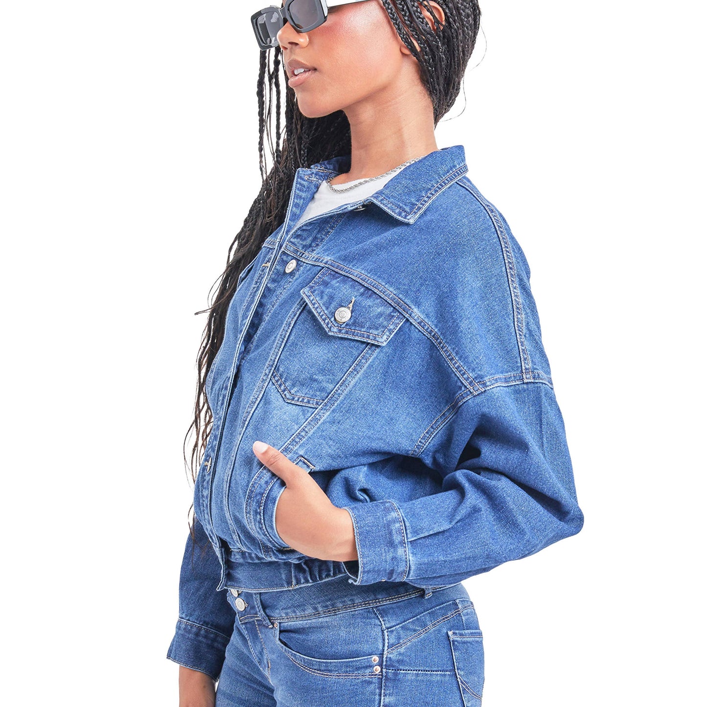 80's Style Denim Jacket