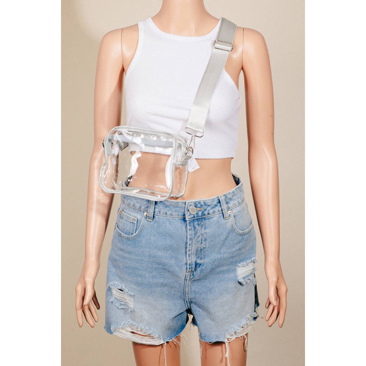 Clear See Through Crossbody Bag