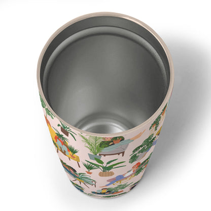 Women and Houseplants Stainless Steel Coffee Tumbler