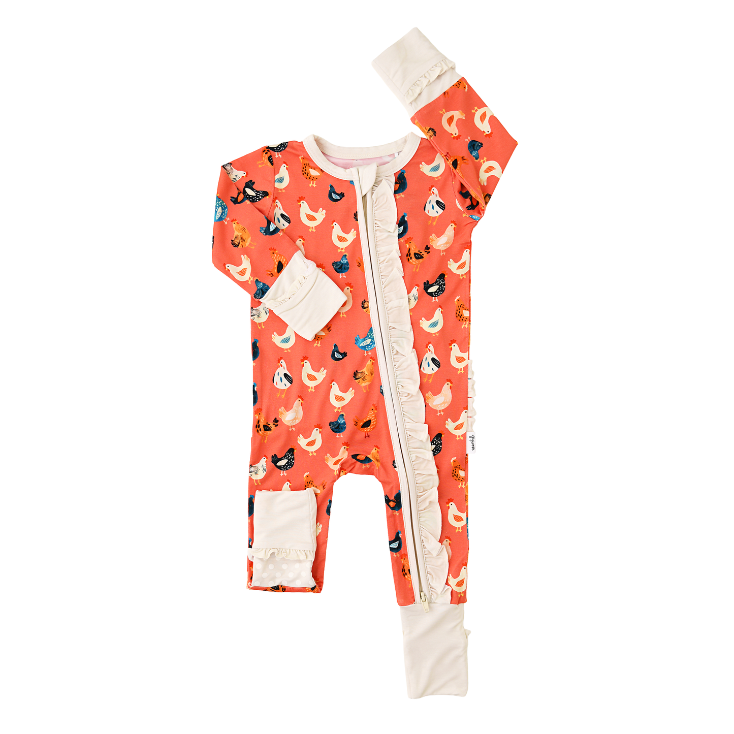 Penny Ruffle Zip