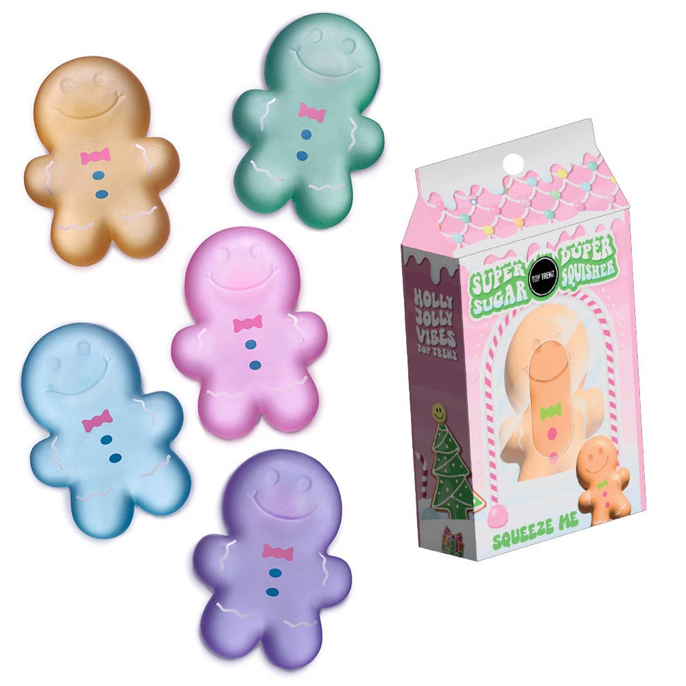 Gingerbread Man Super Duper Sugar Squisher