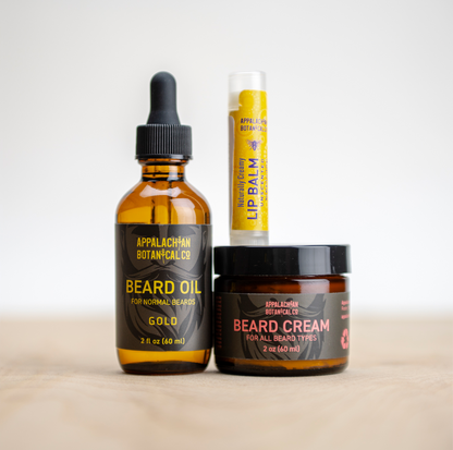 Gold Beard Cream & Oil Kit