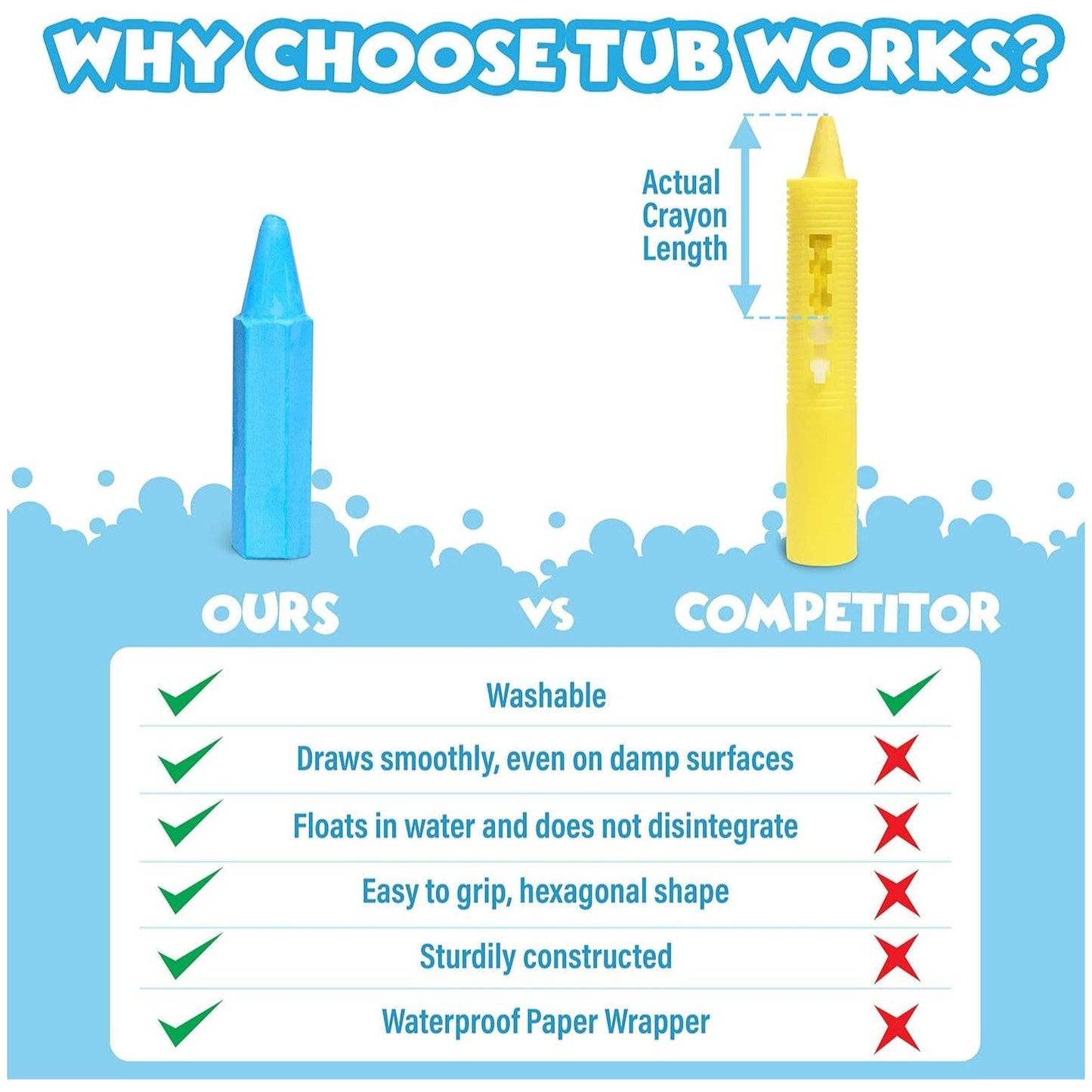 Smooth™ Bath Crayons